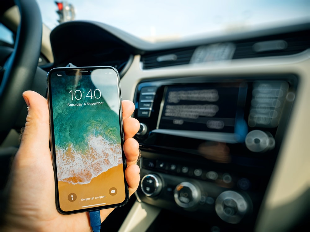 connecting iphone to apple car