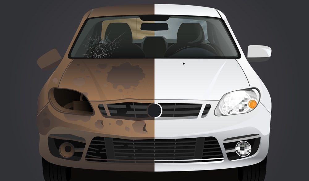 rusty car repair
