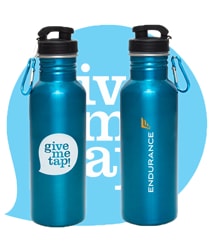 Endurance Sponsors GiveMeTap’s water