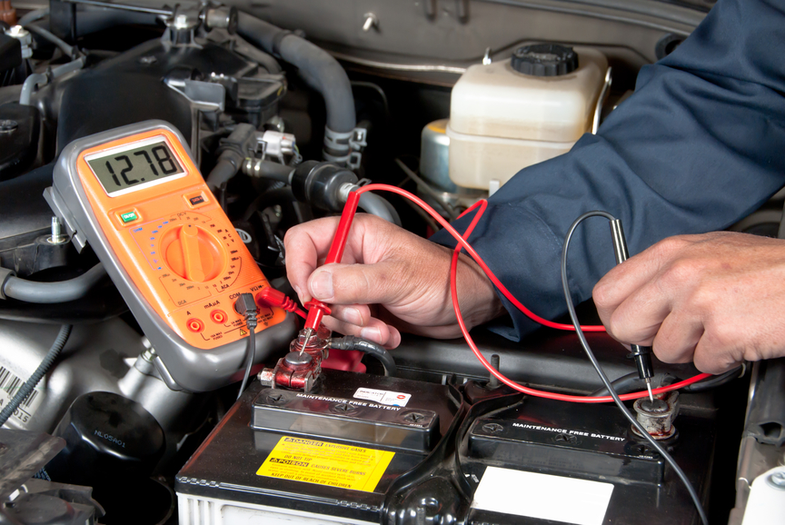 checking-car-battery