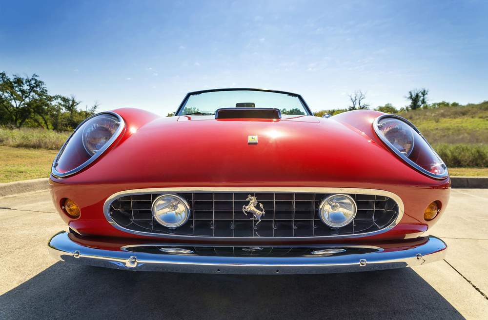 Red 1962 Ferrari 250 GT California Spyder