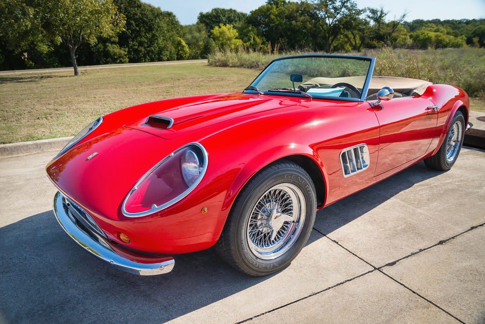 Red 1962 Ferrari 250 GT California Spyder