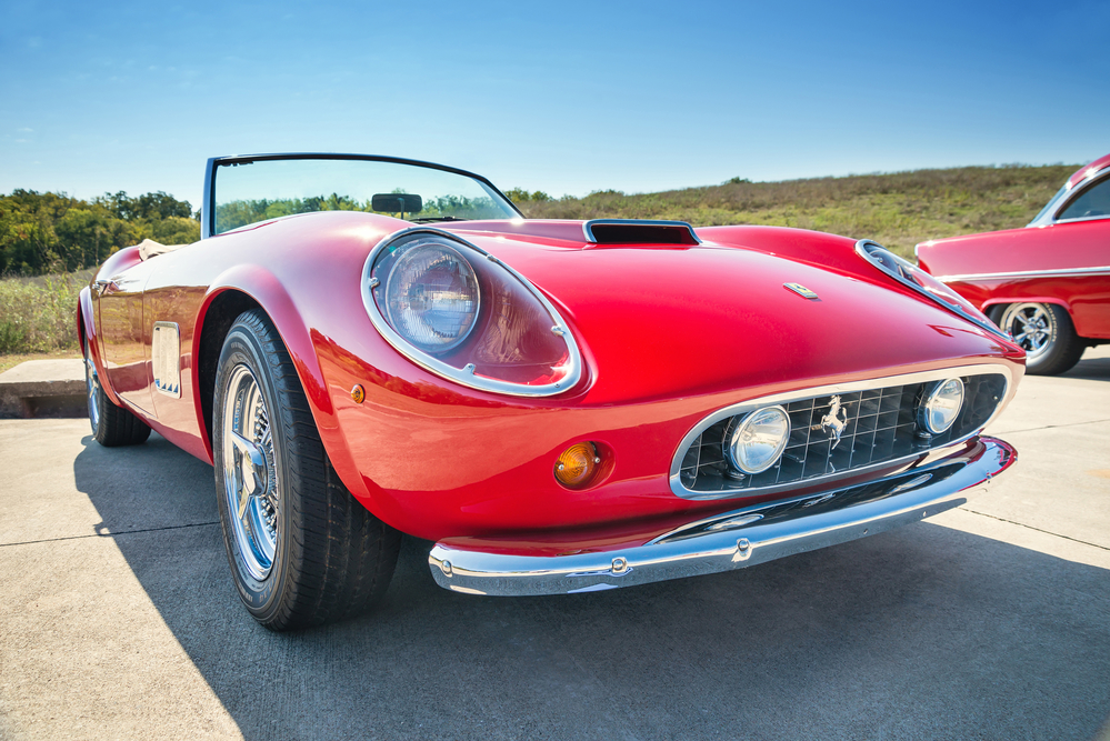 Red 1962 Ferrari 250 GT California Spyder