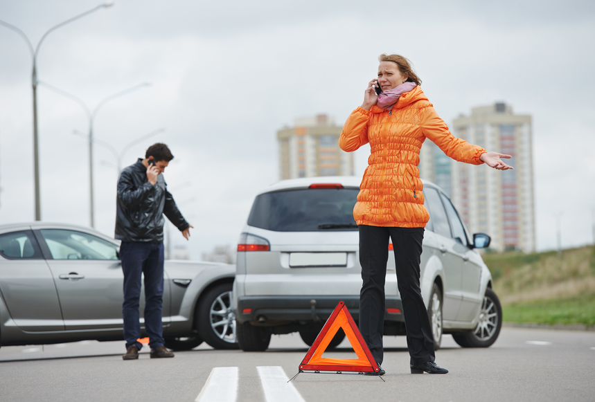 car crash collision