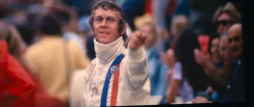 Screenshot from Steve McQueen: The Man & Le Mans (2015). Courtesy of FilmRise (USA), Marco Polo Production (France), The Works UK Distribution (UK). 