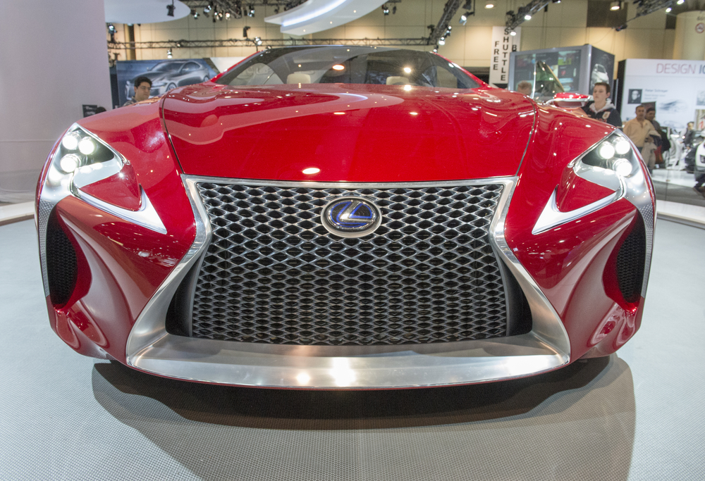Lexus LF-LC Concept Car at the Canadian International Auto Show in Toronto.