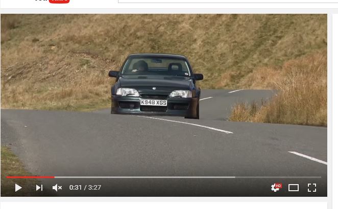 Lotus Carlton Youtube Screenshot