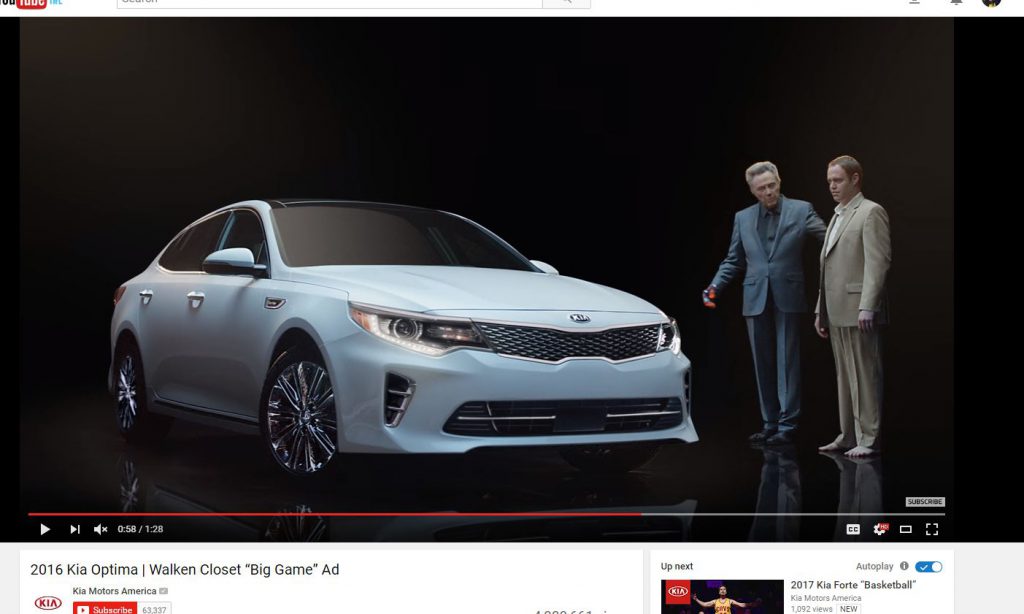 SuperBowl Kia Optima Ad