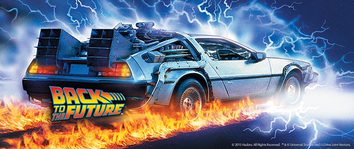 "Regreso al futuro" (1985). Cortesía de Universal Pictures y Hasbro.