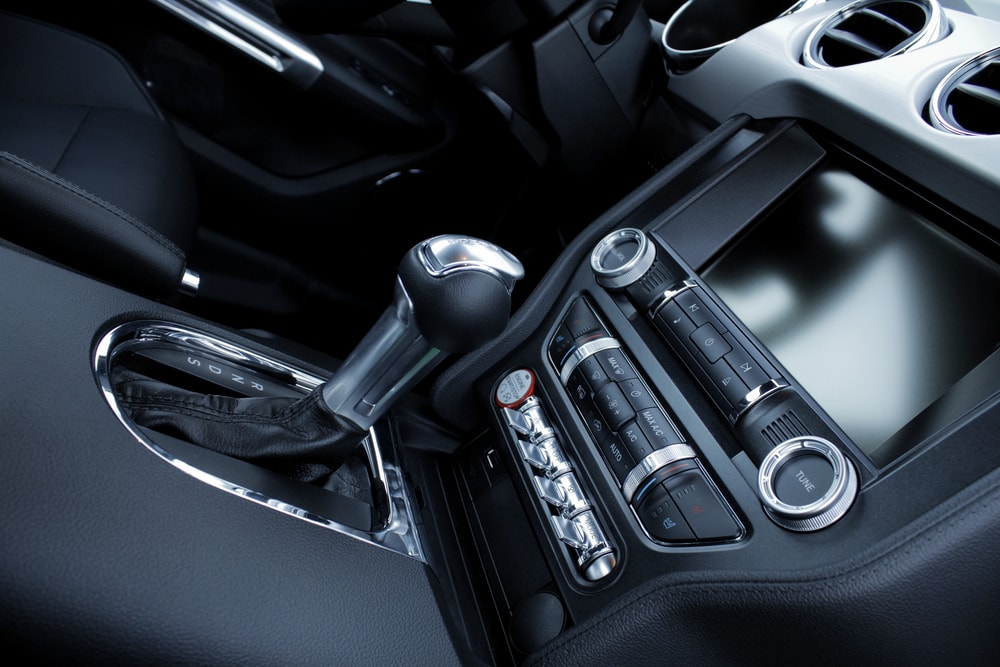 Consola de control de navegación del automóvil