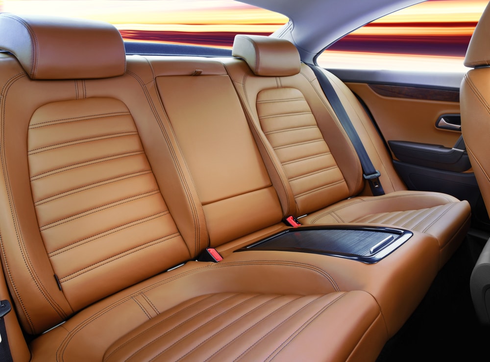 leather rear interior