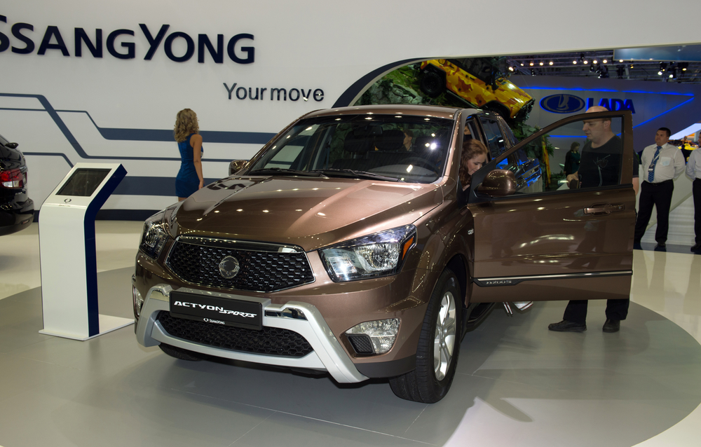 Moscow International Automobile Salon 2012. SsangYong Actyon Sports