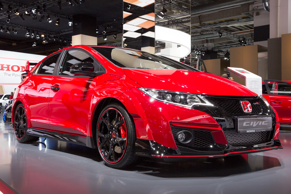 Honda Civic Type R shown at the IAA