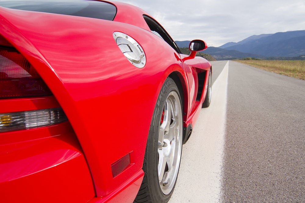 Dodge Viper SRT back