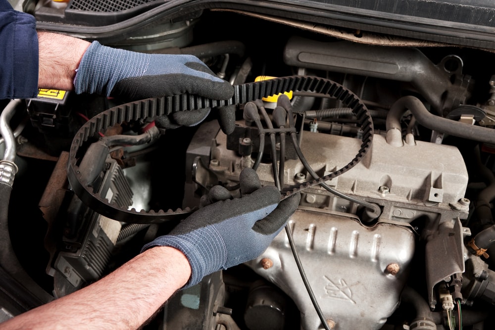 fixing a broken timing belt