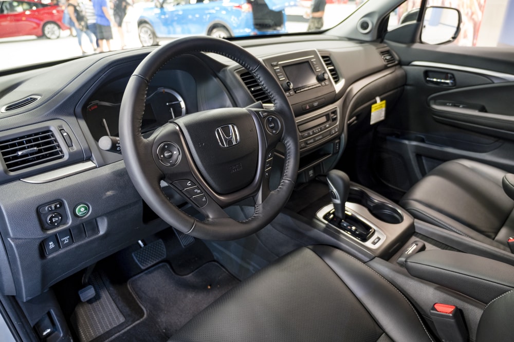 honda ridgeline interior