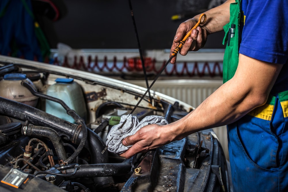 car oil change