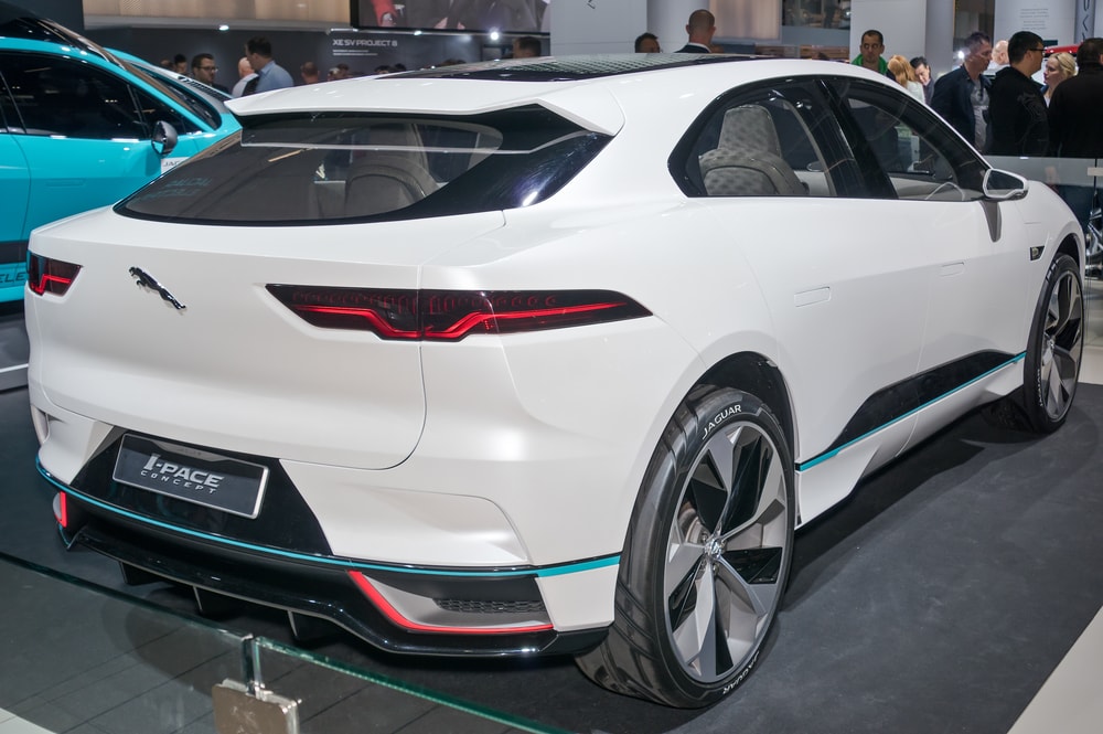 Jaguar i-pace trasero