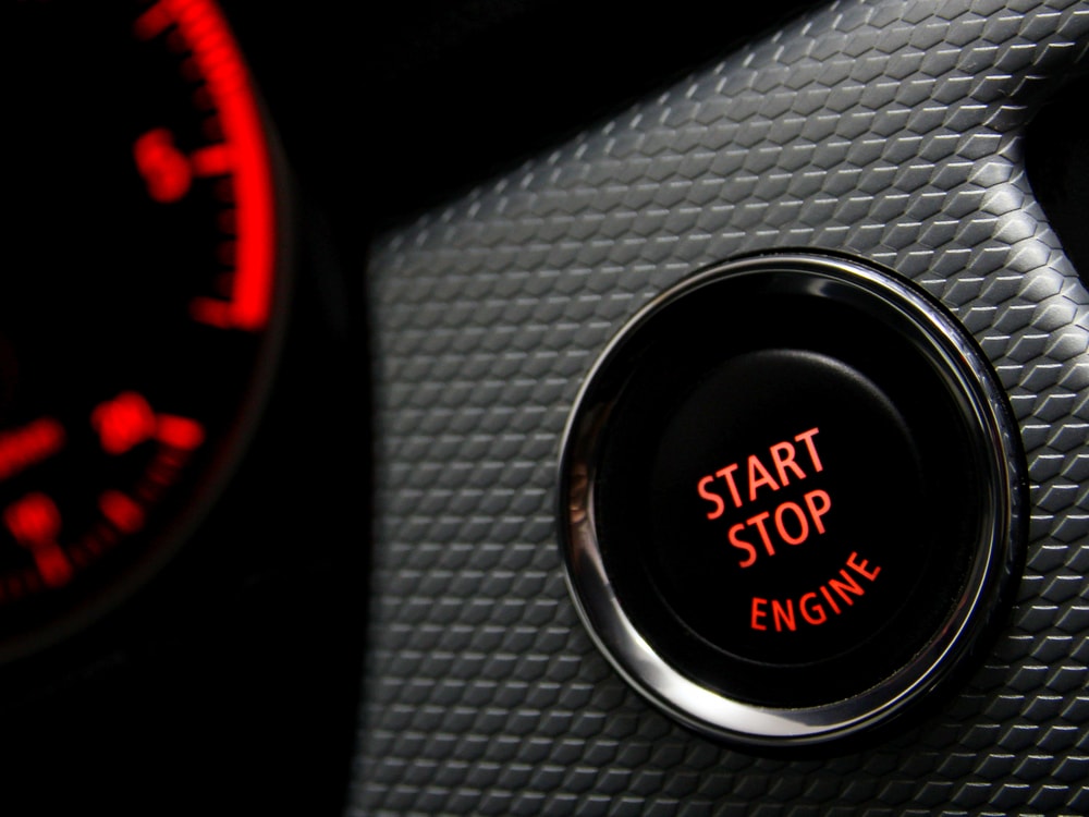 stop start feature on a new car