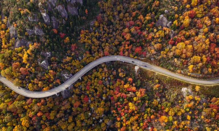 Blue Ridge Parkway.