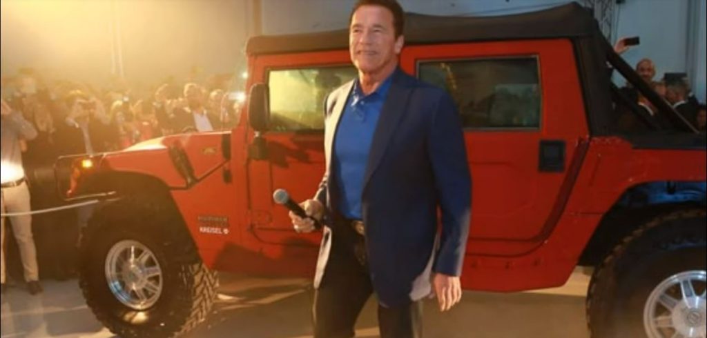 arnold schwarzenneger hummer