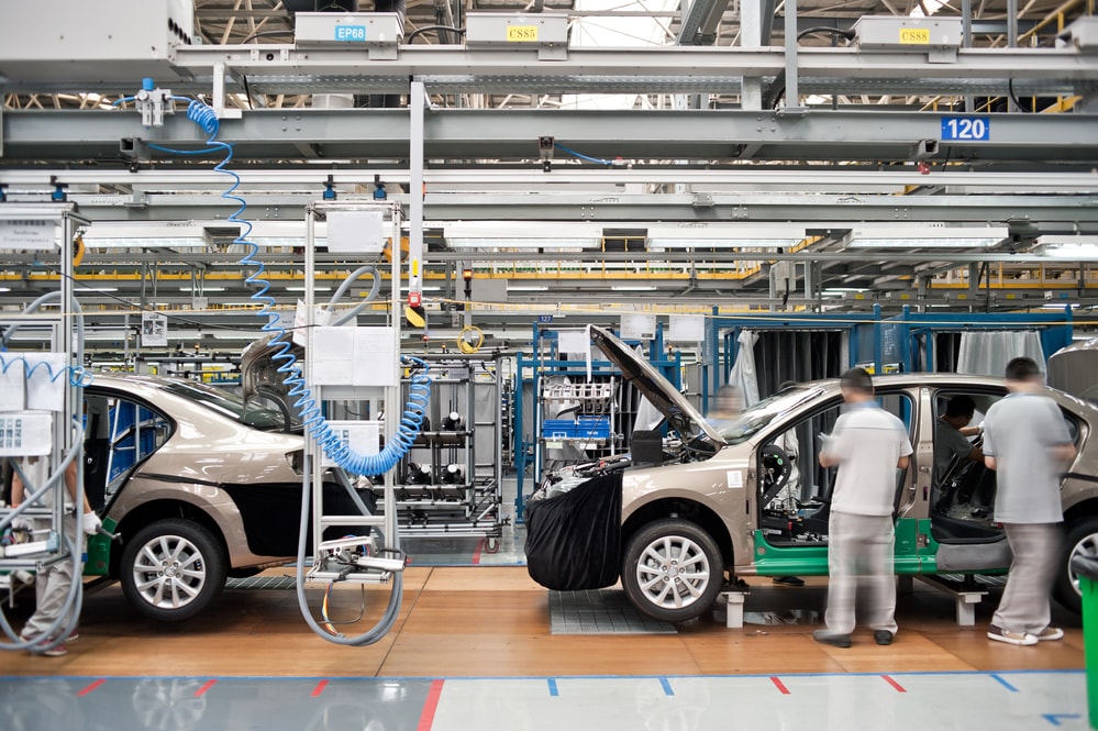 car production line