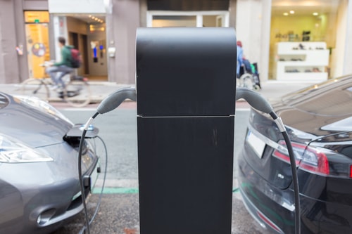 electric cars charging