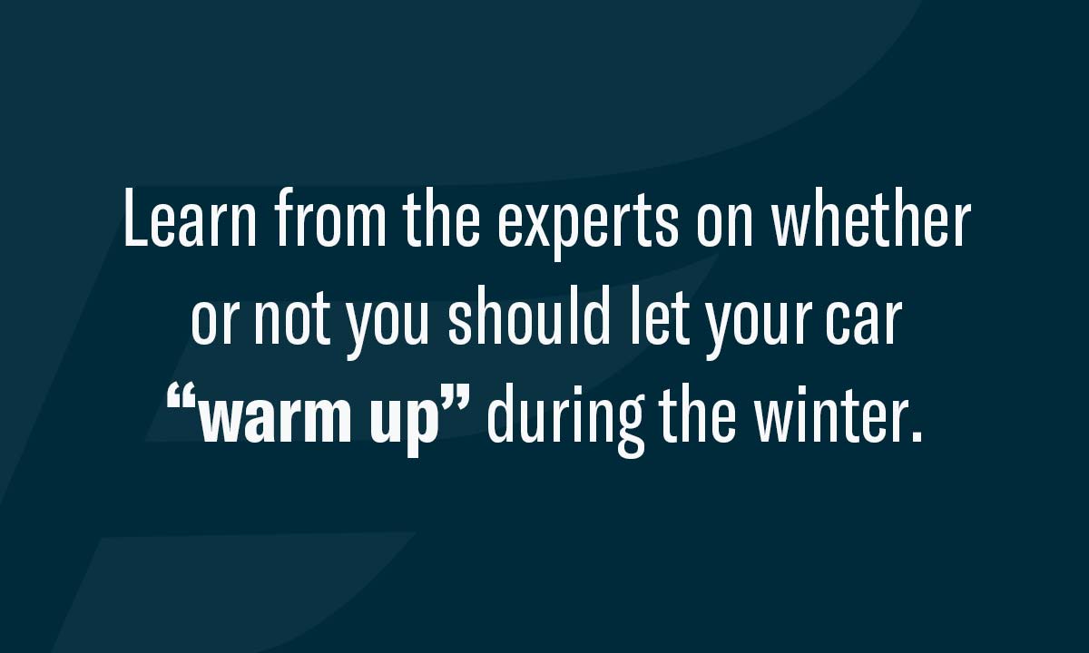 Should You Warm Up Your Car In The Winter? Endurance