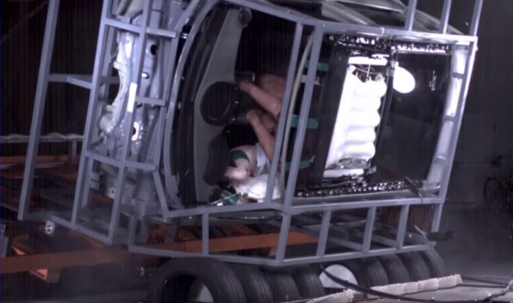 Airbag del techo corredizo de Hyundai