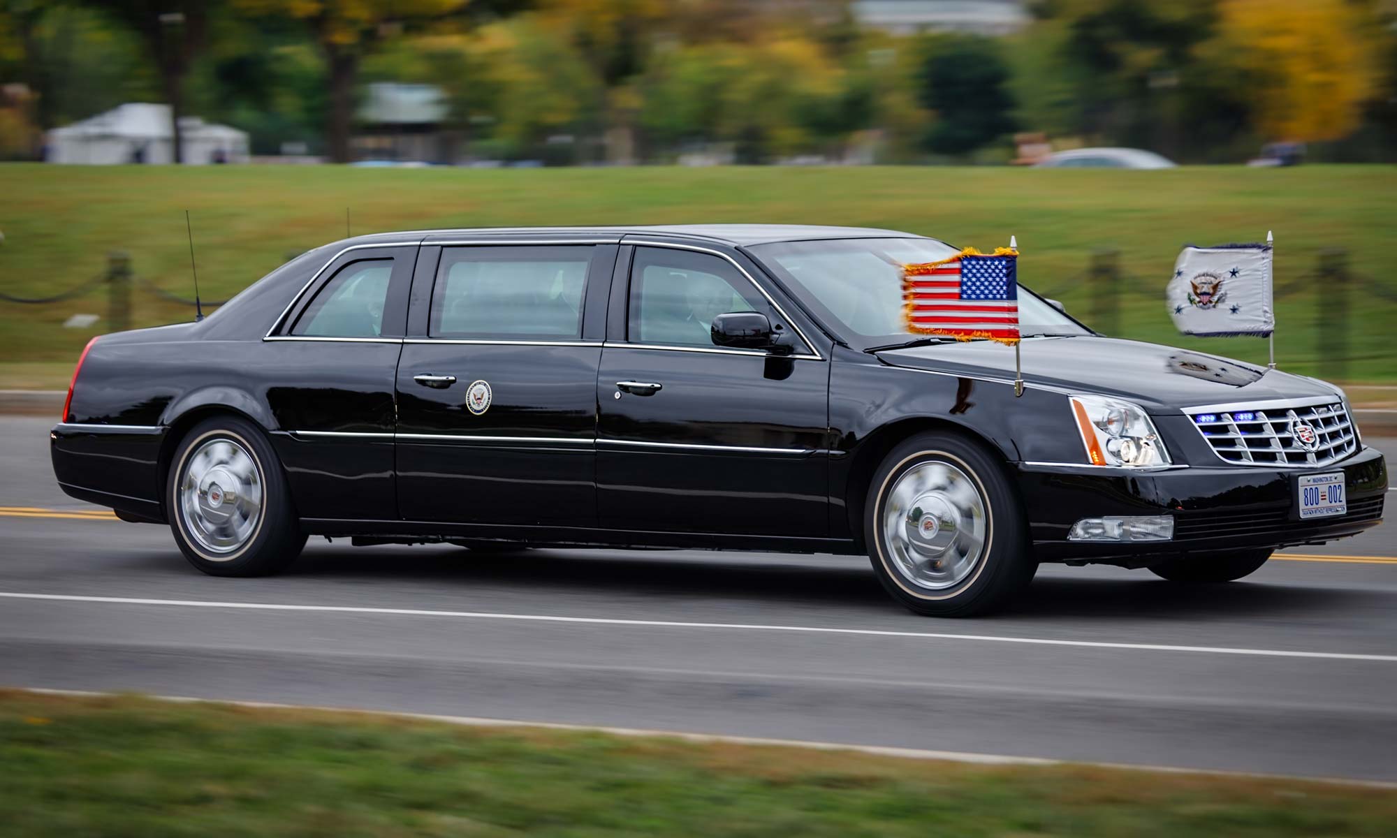 The Presidential limo nicknamed 