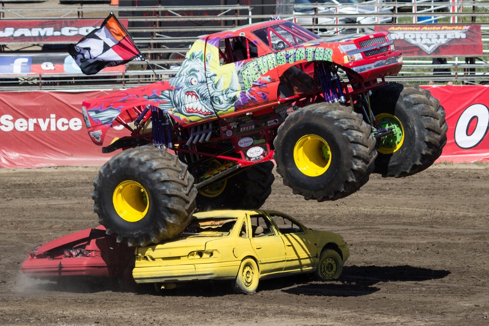 A Monster Truck's Car-Crushing Comeback - WSJ