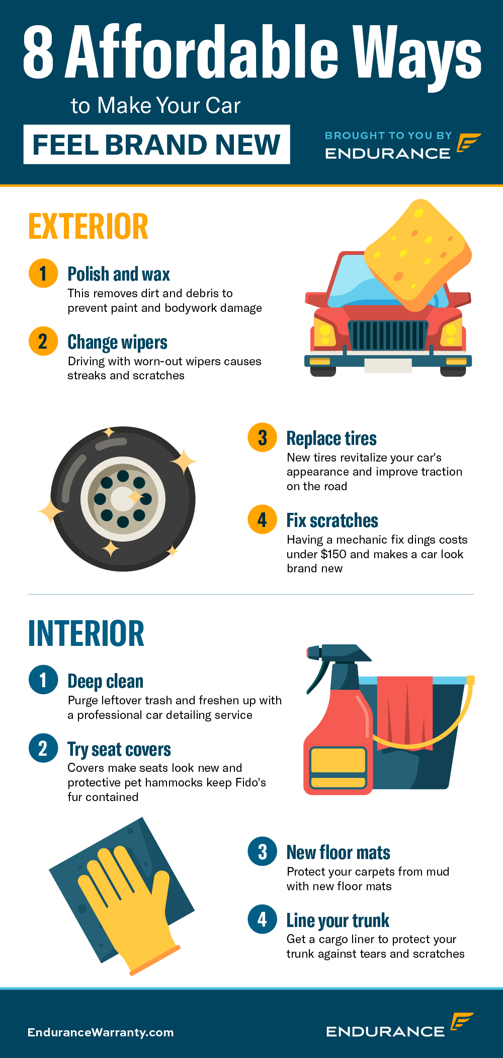 Affordable Ways to Make Your Car Feel Brand New Infographic