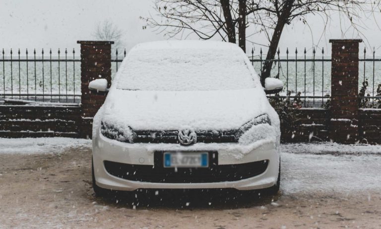 Parking Outside in winter