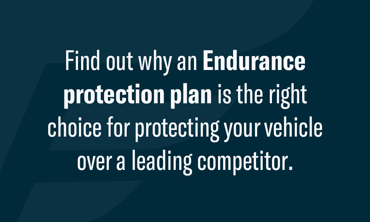 Extended Vehicle Protection Comparison Endurance Vs. CARCHEX