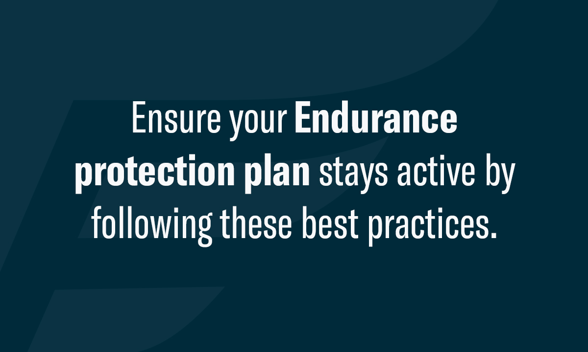 Best Practices For Keeping Your Endurance Vehicle Protection Plan