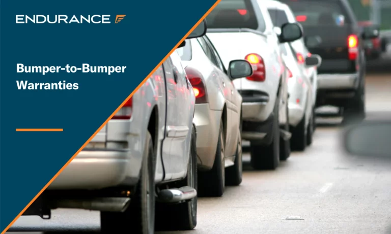 A line of cars in bumper-to-bumper traffic