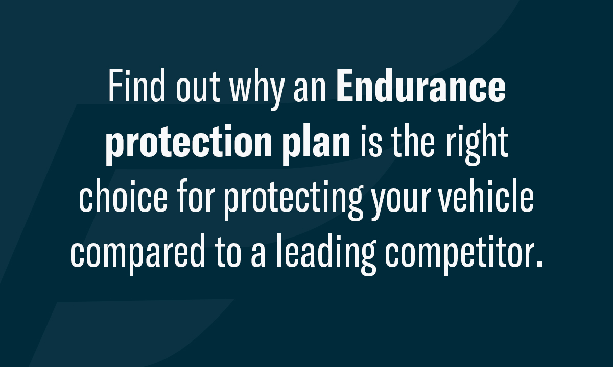 Endurance Vs Protect My Car Endurance Warranty