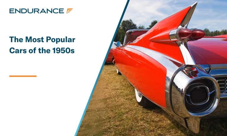 Classic Car Fin from the 1950s