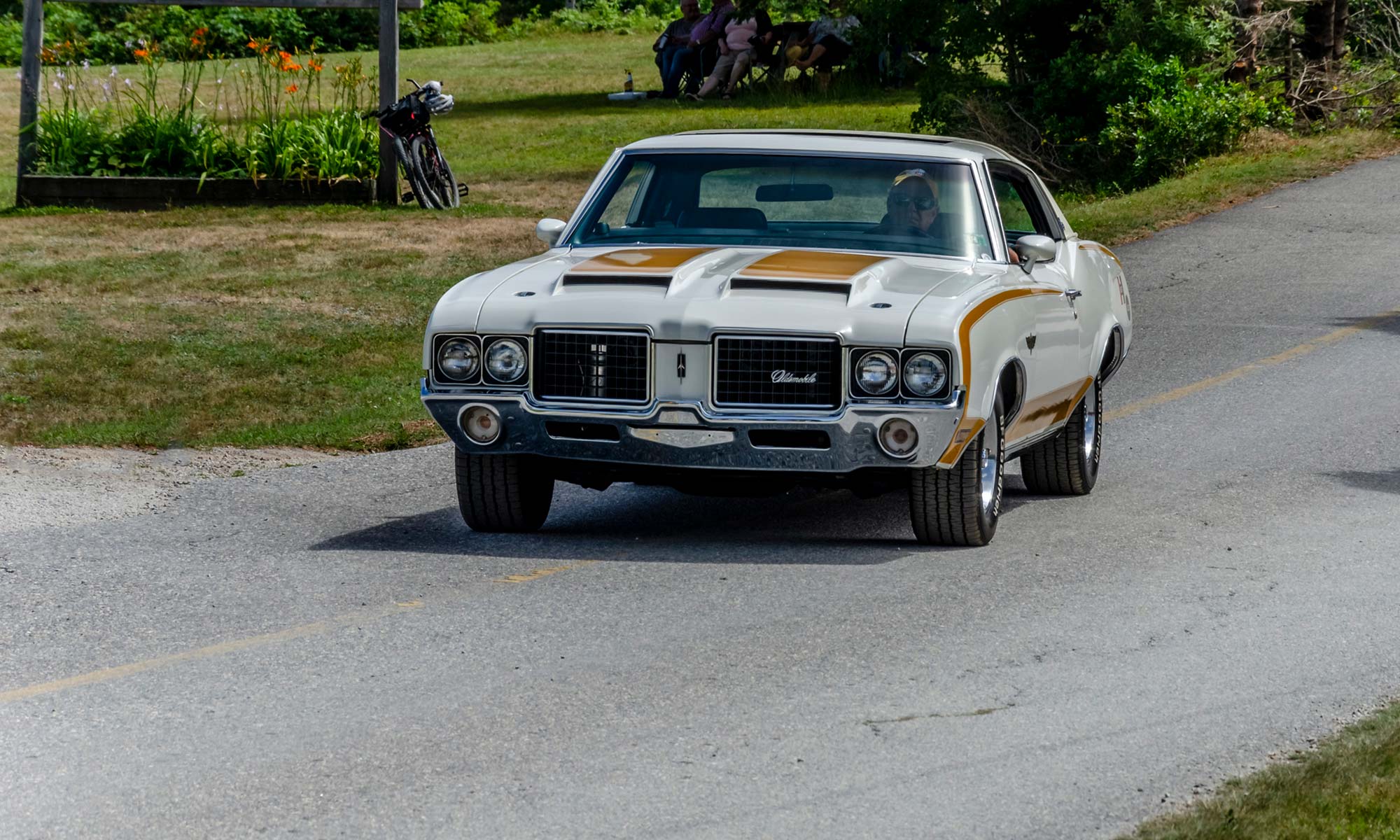 Un Oldsmobile Cutlass del año 1972.