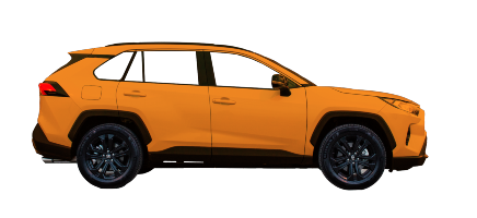 Orange SUV