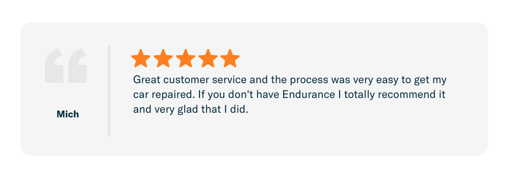 Endurance consumer 5 star review