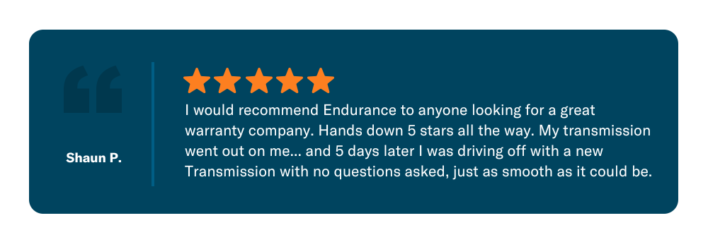 Shaun's review for Endurance