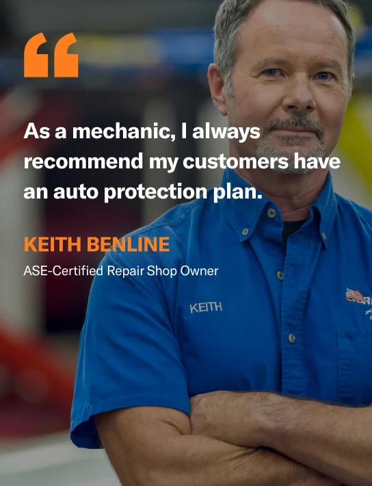 As a mechanic, I always recommend my customers have an auto protection plan