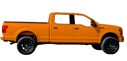 Orange Truck Icon