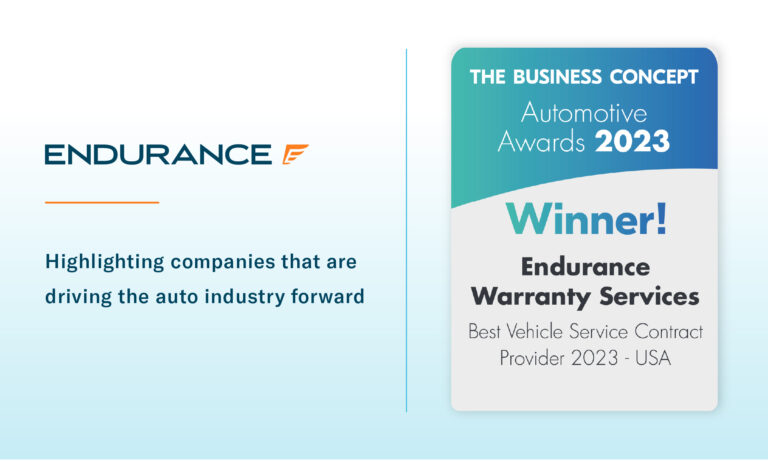 Best vehicle service contract provider award for 2023