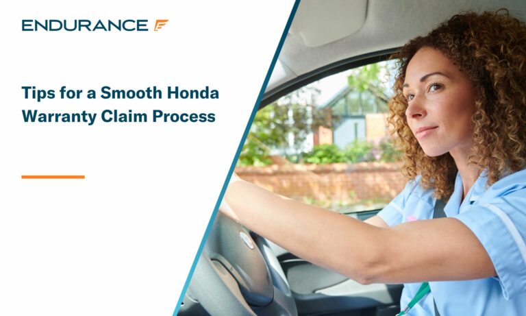 Woman with curly hair driving a Honda car