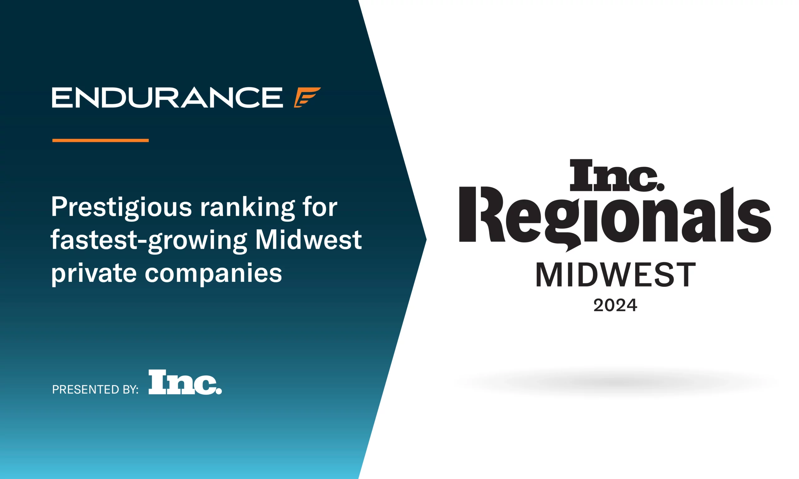 Endurance named a fastest-growing company in the Midwest