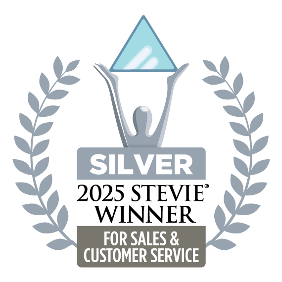 Silver Stevie Award for Sales & Customer Service