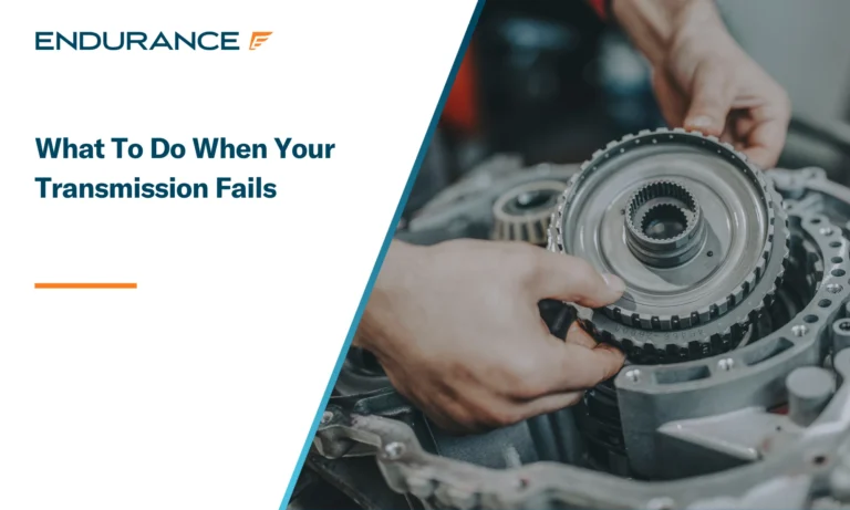 Transmission gearbox getting repaired by a mechanic