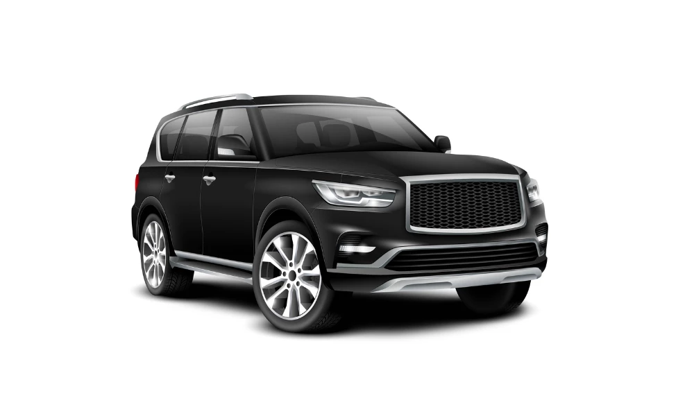 A black Kia Sorento SUV